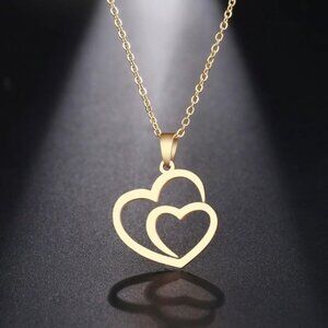 ⭐️ 5 for $25 Gold Tone Stainless Steel Necklace